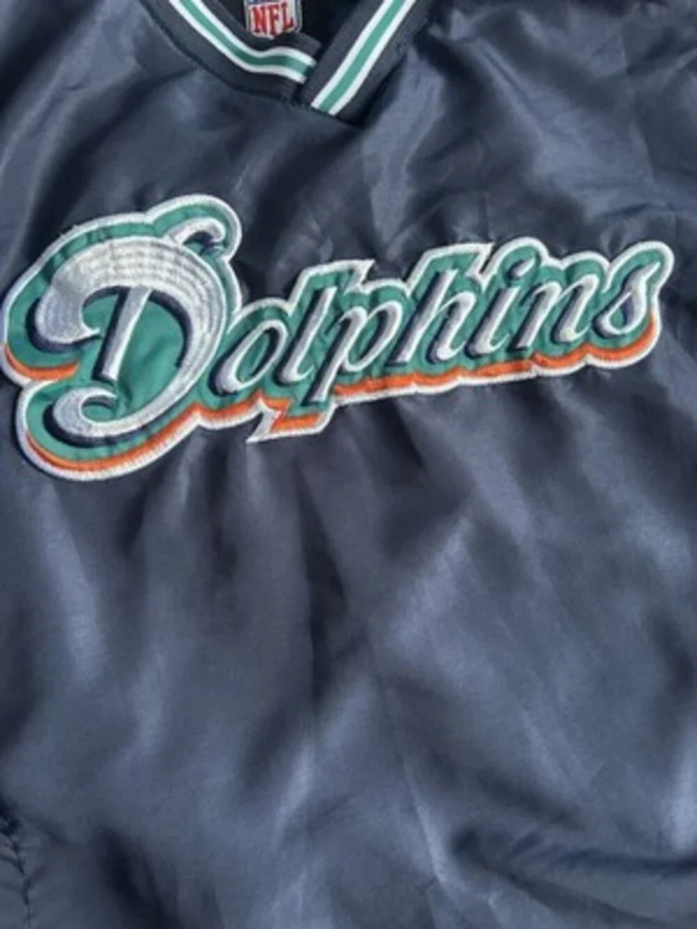 NFL pullover details teal